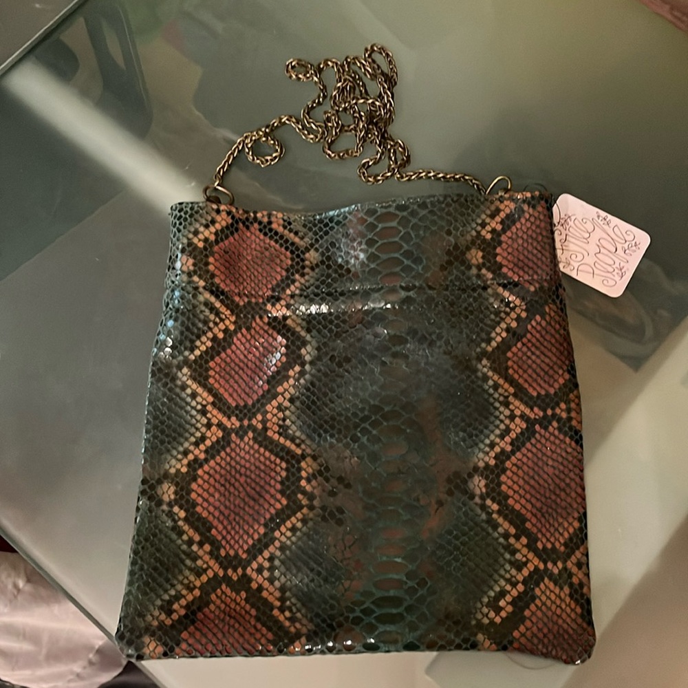 Free People Reptile Crossbody Bag